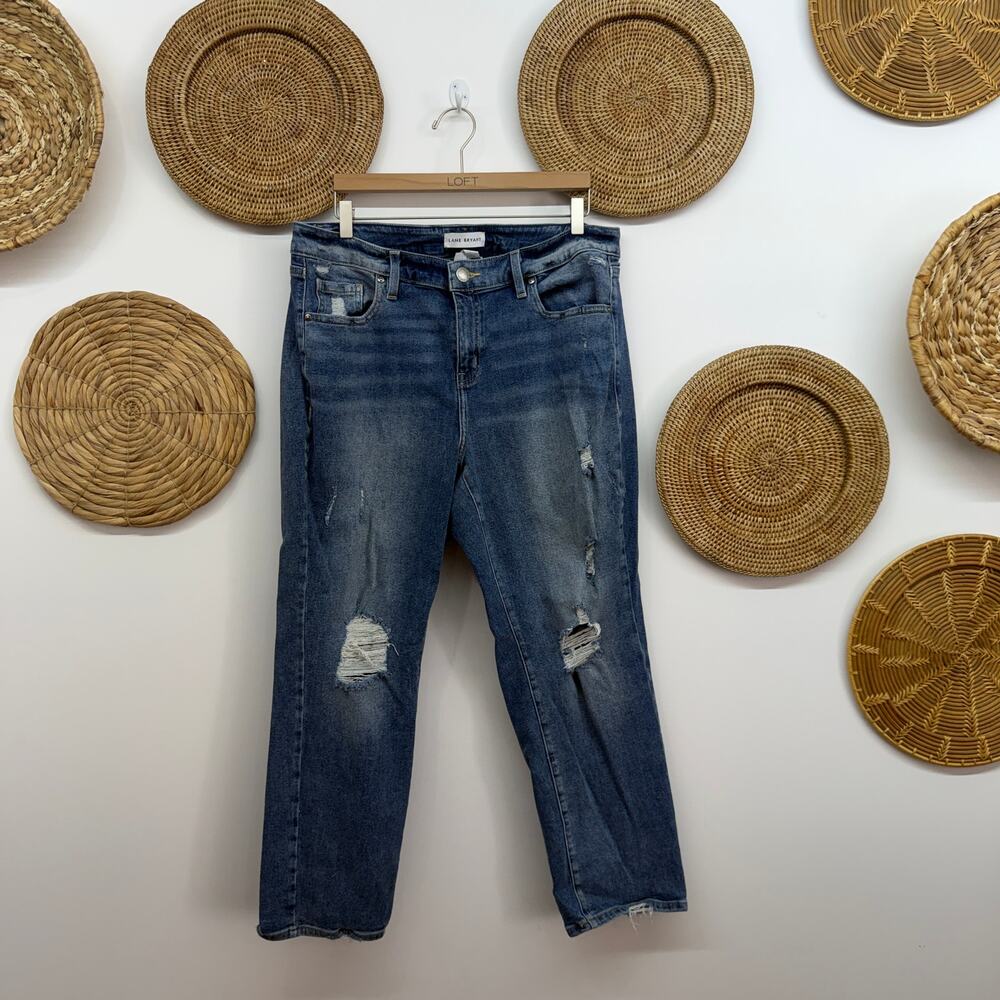 Lane Bryant High Rise Straight Leg Jeans Plus Size 16